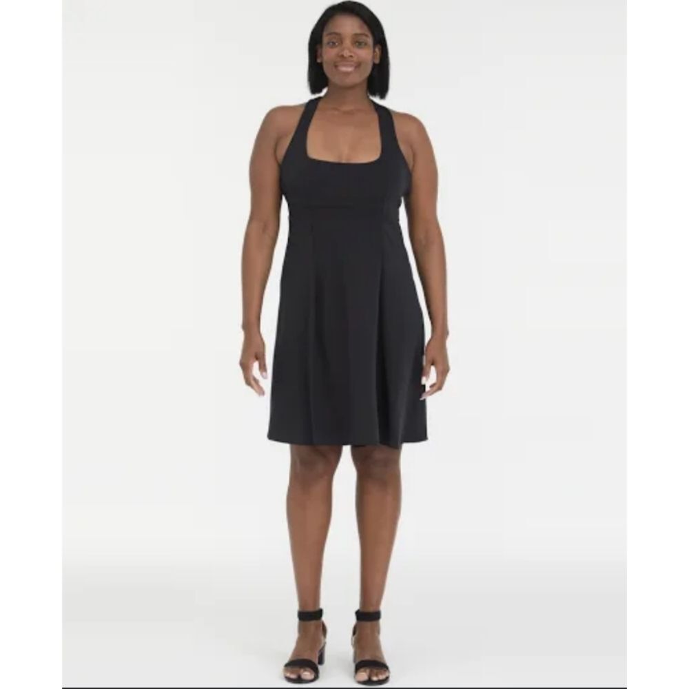 NWT Outdoor Voices Cross Back Dress in Black